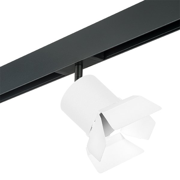 Комплект со светильником Rullo для трека PRO Rullo, черный Lightstar PRO3486486