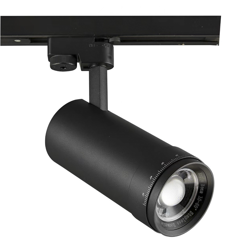Трековый светильник на однофазный шинопровод, TR7230 LED 30W 4000K чёрный