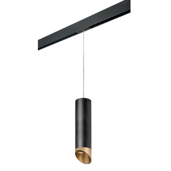Комплект со светильником Rullo для трека PRO Rullo, черный Lightstar PRORP6497190