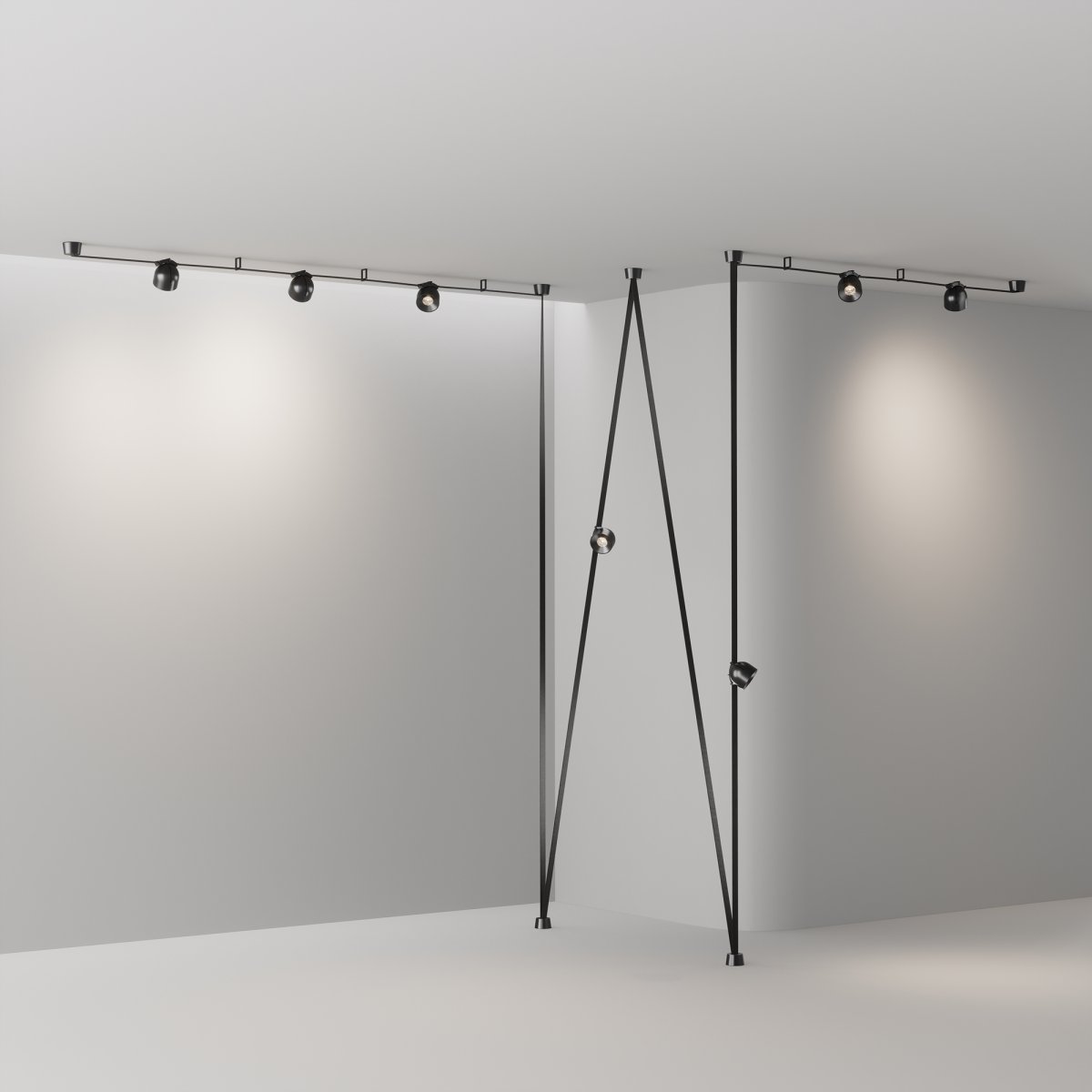 Готовая конструкция (набор) Maytoni Technical TFC-Par-CF04-GR