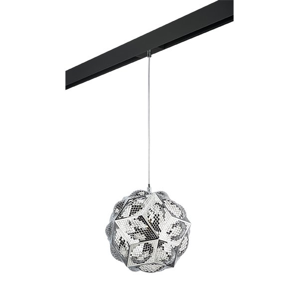 Комплект с подвесом Fermo для трека PRO Fermo, хром Lightstar PRO724314