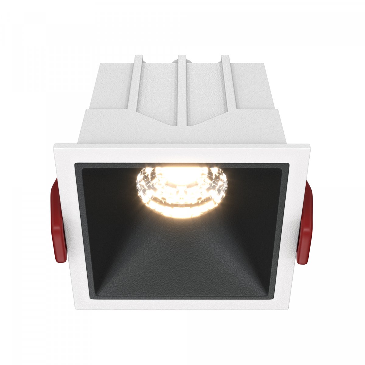 Встраиваемый светильник Maytoni Technical Alfa LED DL043-01-10W3K-SQ-WB, белый