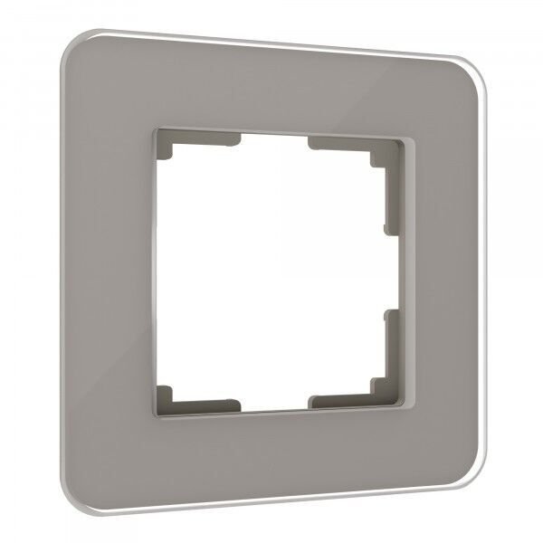 фото Рамка из стекла на 1 пост Elite дымчатый W0012417