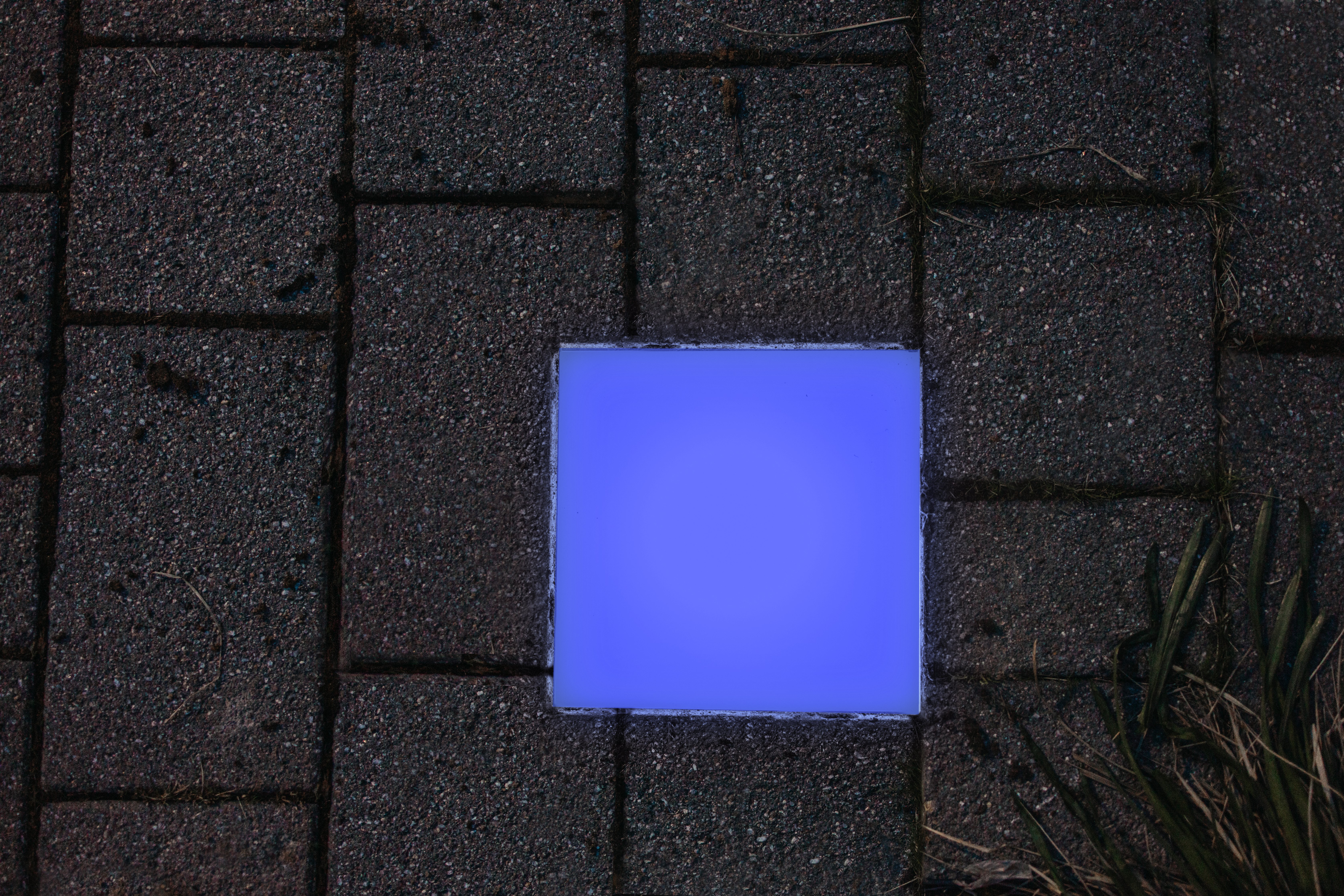 Светящаяся тротуарная плитка (LED брусчатка) Квадрат RGB (10*10 см)