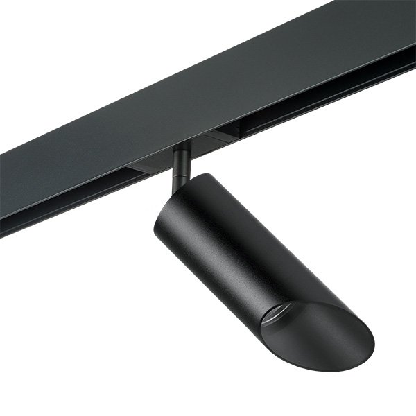 Комплект со светильником Rullo для трека PRO Rullo, черный Lightstar PRO43737