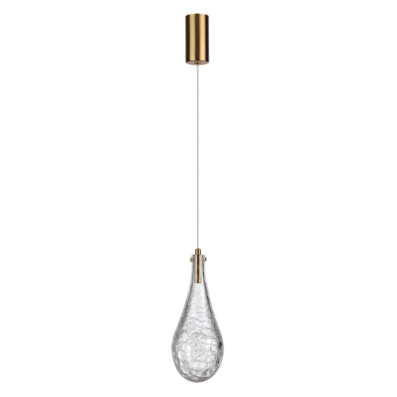 Светильник античная бронза/стекло/металл IP20 LED 4W 300Лм 3000K 180° 220V BRAID L-VISION, арт. 7147/5L