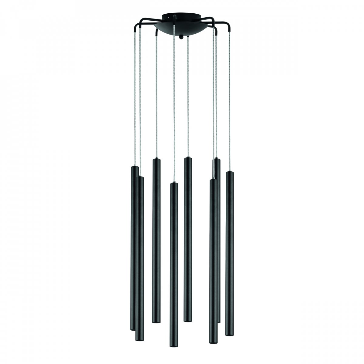 Люстра подвесная Tubo, черный Lightstar L8T747237