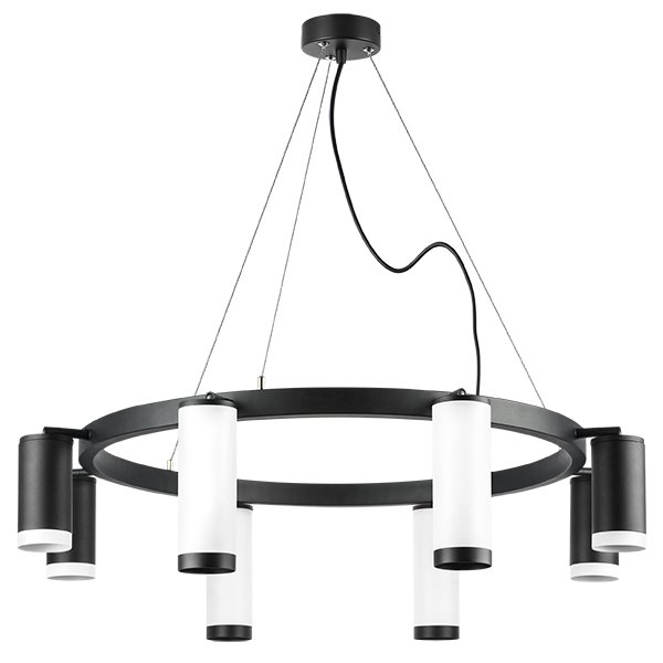 Люстра подвесная Rullo, черный Lightstar LR01886437467