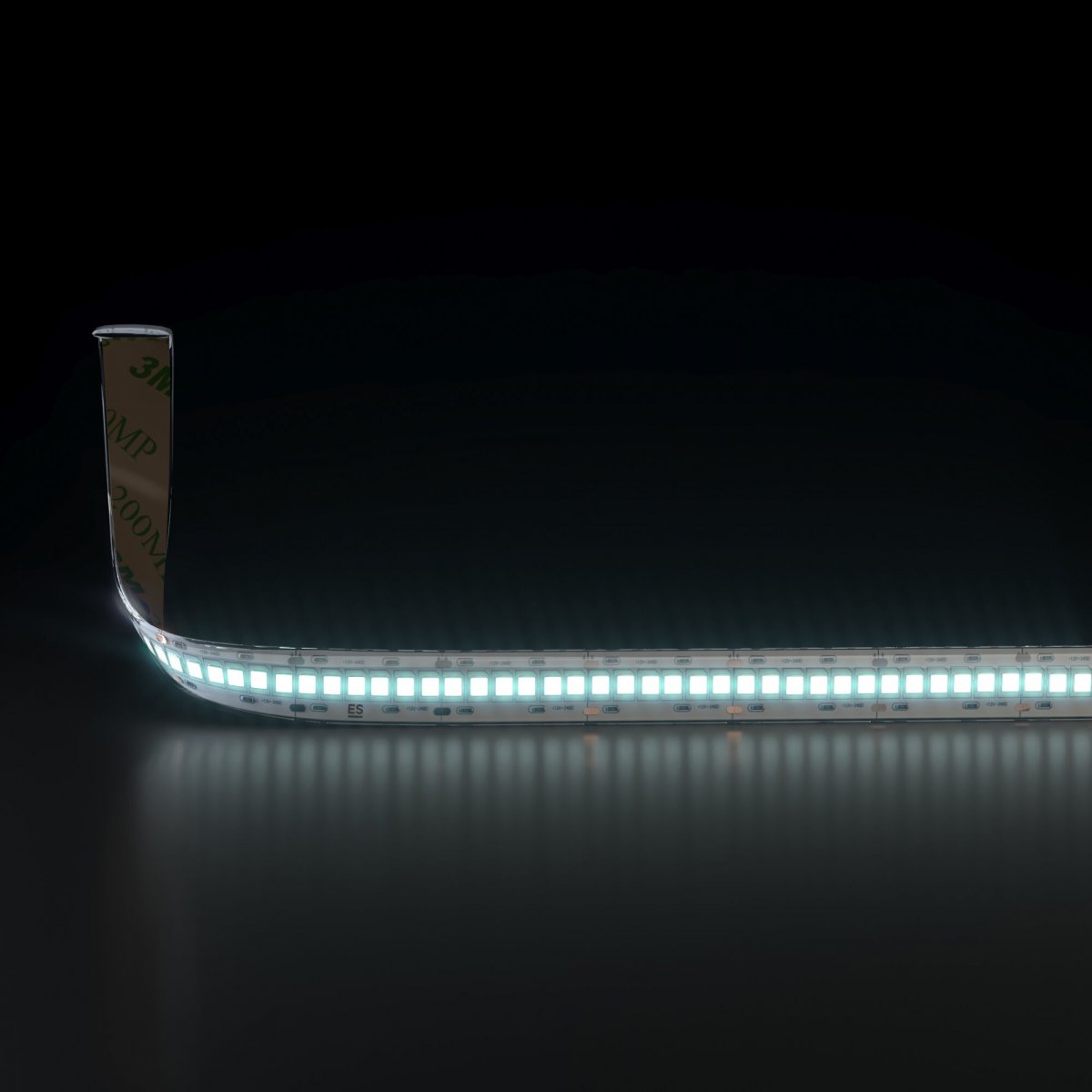 Светодиодная лента 12 В 16 Вт/м 240 Led/м 2835 IP65, холодный белый 6500K, 5 м