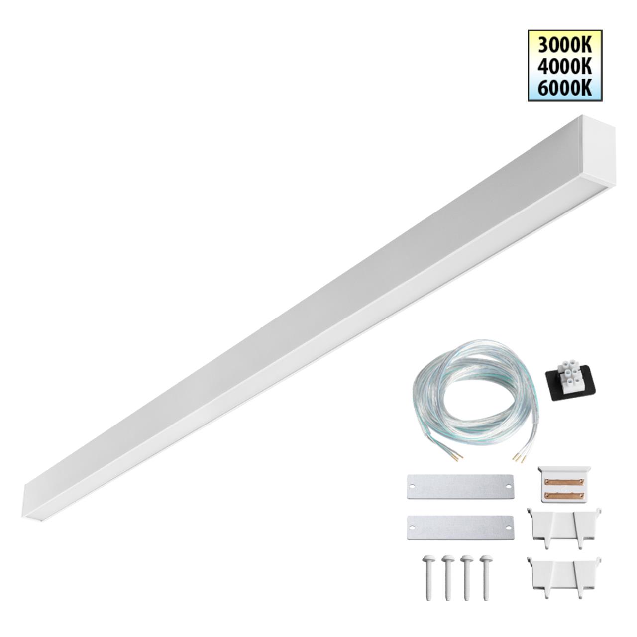 Светильник LED 40Вт 3000/4000/6000К 220-240В IP20 OVER, арт. 359604