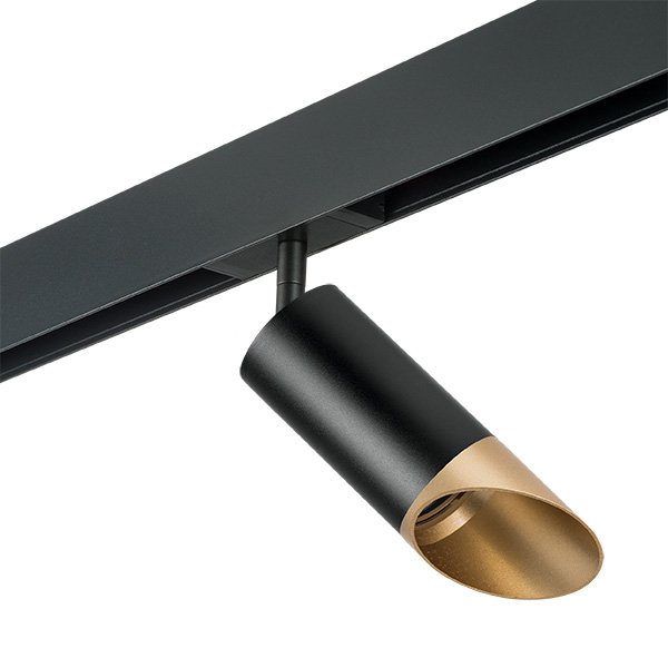 Комплект со светильником Rullo для трека PRO Rullo, черный Lightstar PRO437140