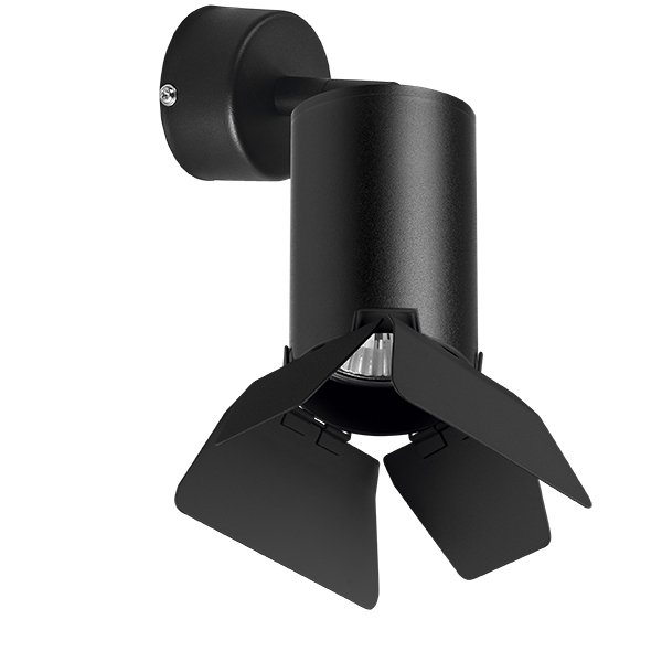 Комплект со светильником Rullo, черный Lightstar RB437437