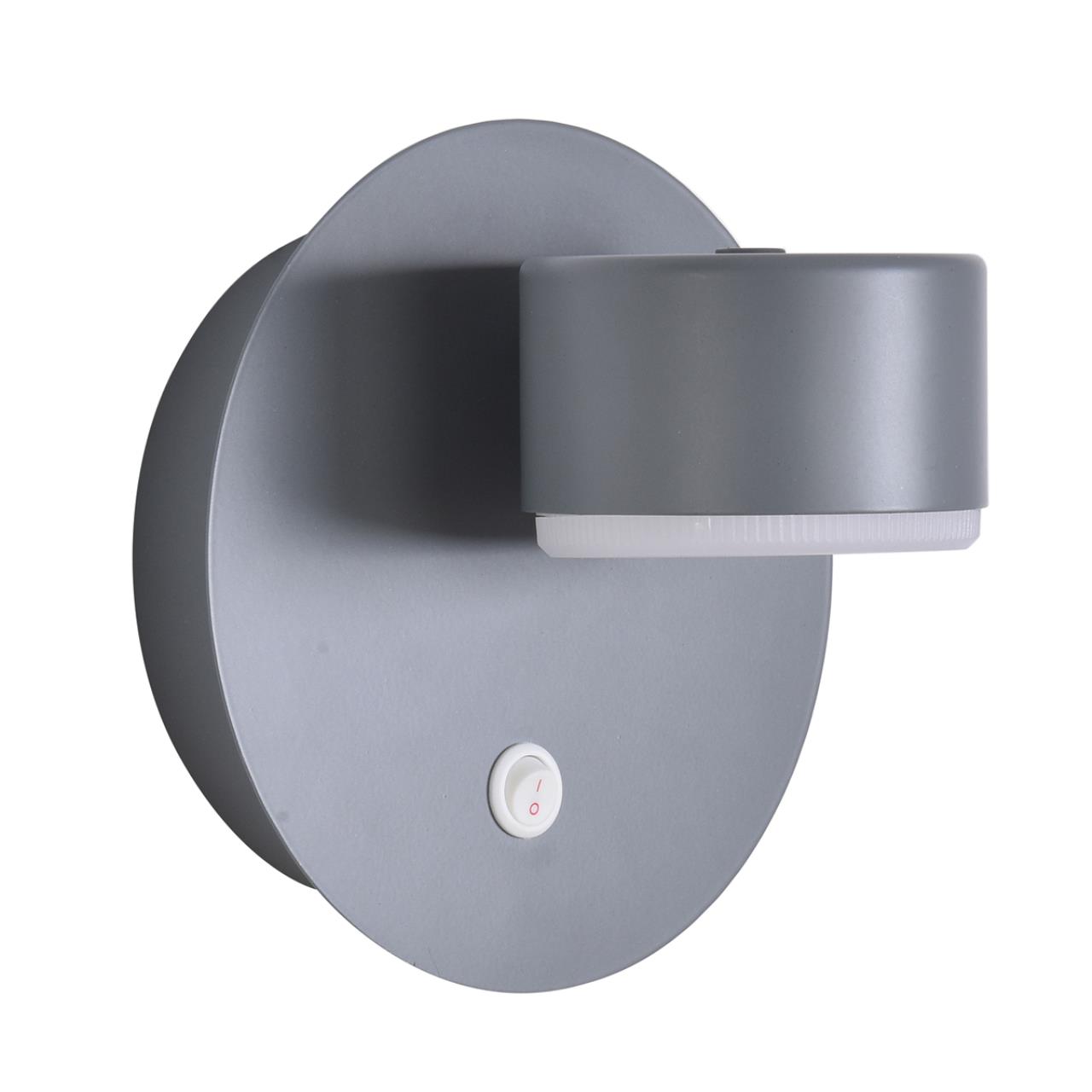 Серый, металл Бра GX53 LED 1*7W 220V TORINA COMFI, арт. 8345/1W
