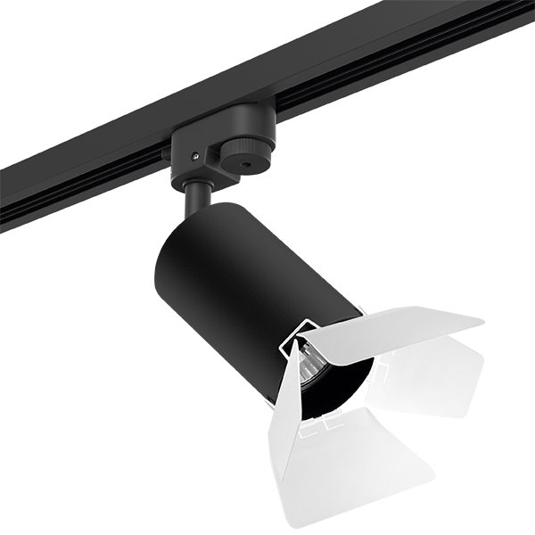 Комплект со светильником Rullo, черный Lightstar R1T437436