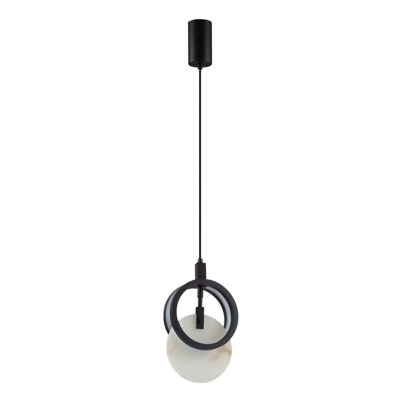 Черный/металл/алебастр Подвес LED 17W 3000K 986Лм MERCURY HIGHTECH, арт. 5422/17L