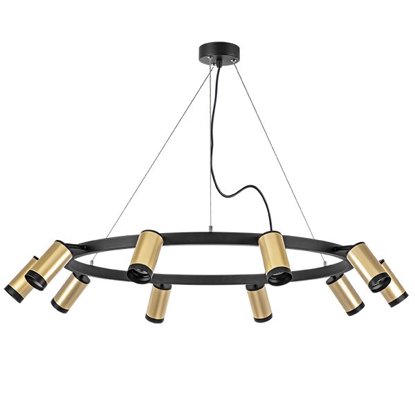 фото Люстра подвесная Rullo, черный Lightstar LR02040037