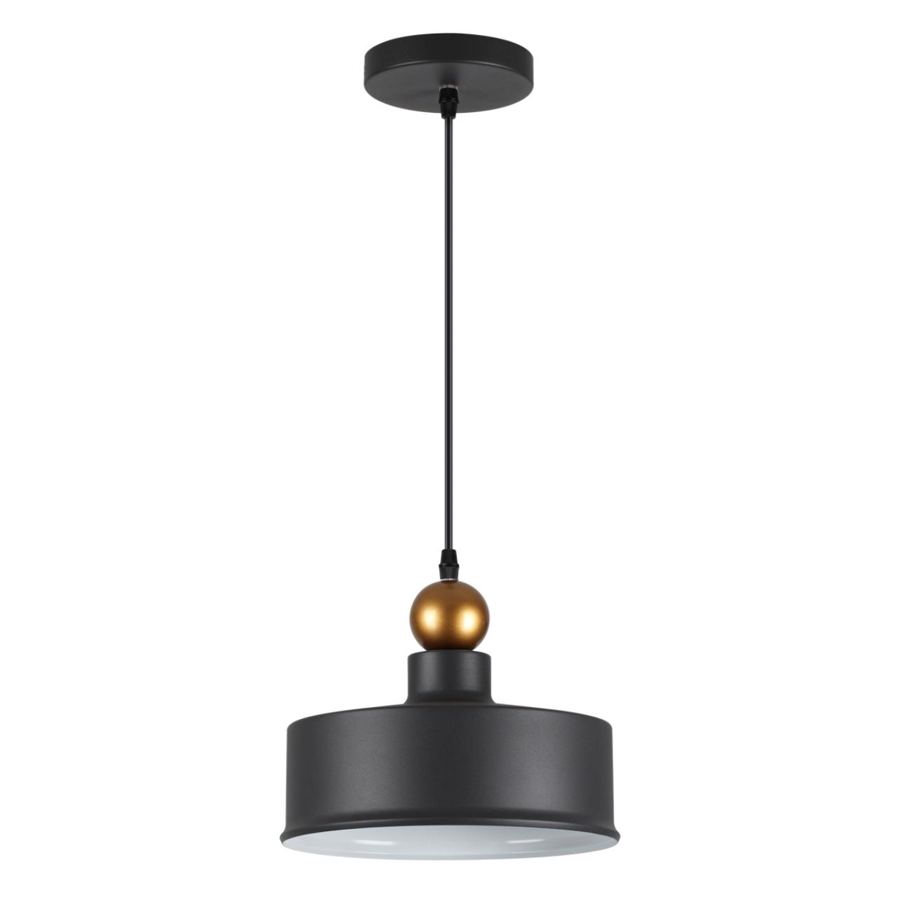Темн.серый/золотой Подвес Е27 1*40W BOLLI PENDANT, арт. 4088/1