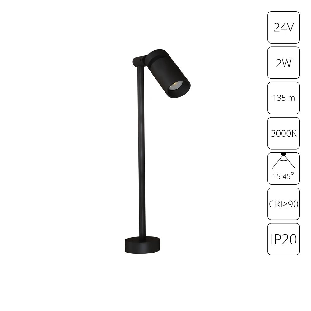 Подсветка для ювелирных изделий Arte Lamp PRESTO A6396LT-1BK