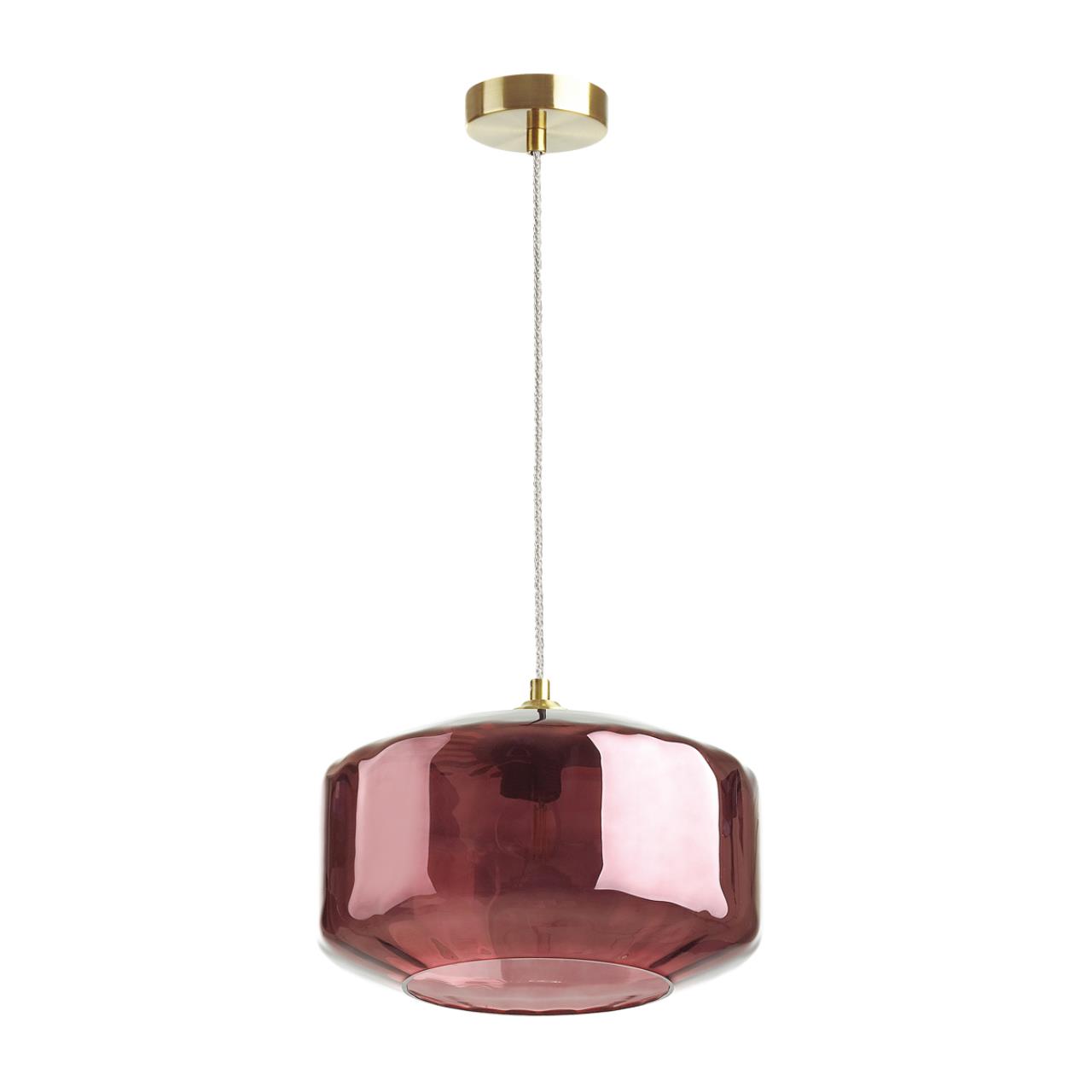 Бордовый/бронзовый Подвес E27 60W BINGA PENDANT, арт. 4782/1