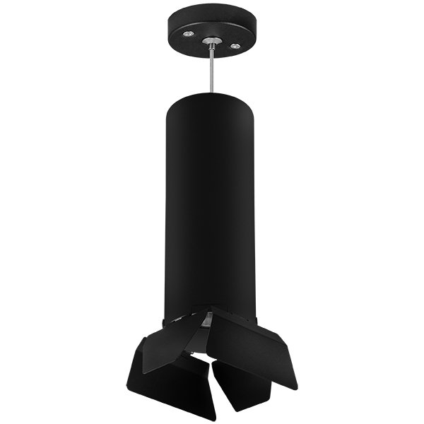 Комплект со светильником Rullo, черный Lightstar RP6497487
