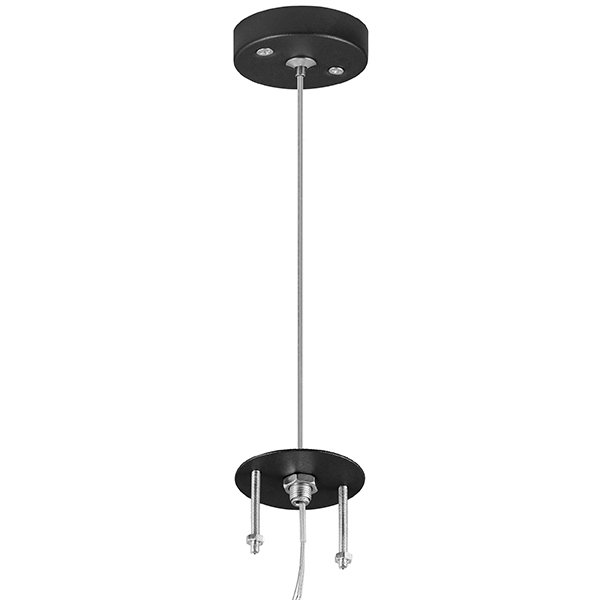 Подвесное крепление для светильников 2144ХX Rullo, черный Lightstar 590057