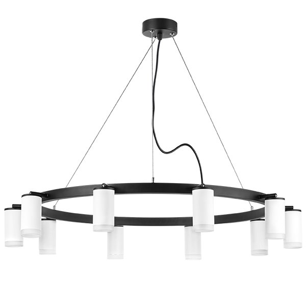 Люстра подвесная Rullo, черный Lightstar LR0203600