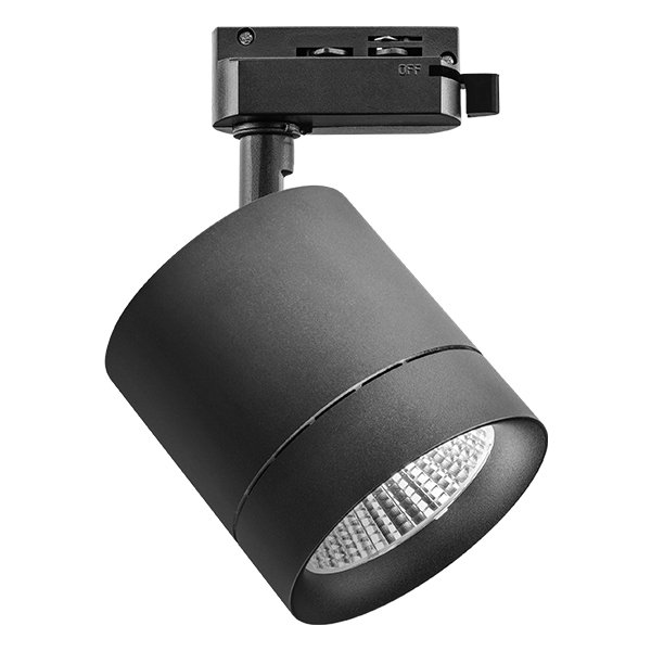 Светильник трековый для BARRA 220V 15W 3000K 30° черный Canno Lightstar 301272