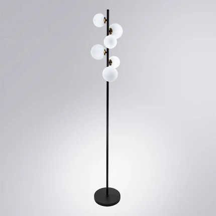 фото Торшер Arte Lamp GEMINI A2243PN-6BK