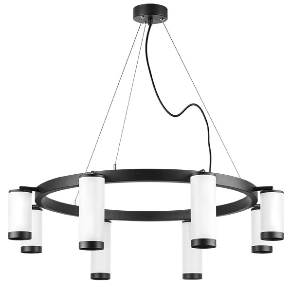 Люстра подвесная Rullo, черный Lightstar LR01886436440