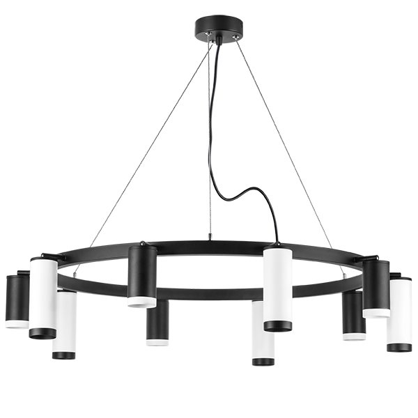 Люстра подвесная Rullo, черный Lightstar LR02037586576