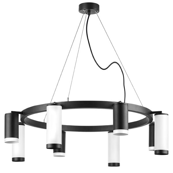 Люстра подвесная Rullo, черный Lightstar LR01837486476