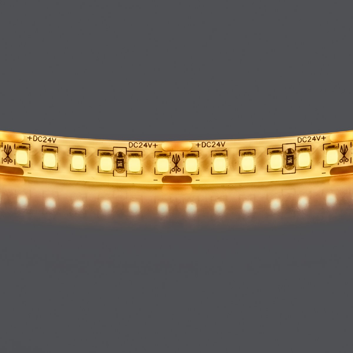 Лента теплого белого свечения влагозащищенная 24V Lightstar 421053
