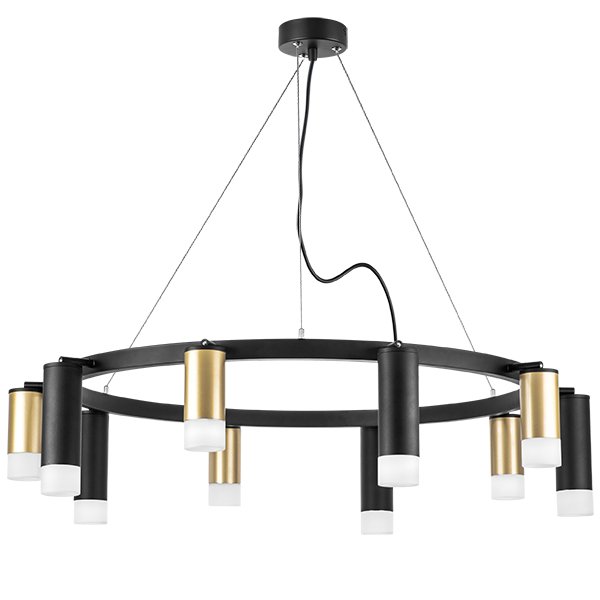 Люстра подвесная Rullo, черный Lightstar LR0204058751