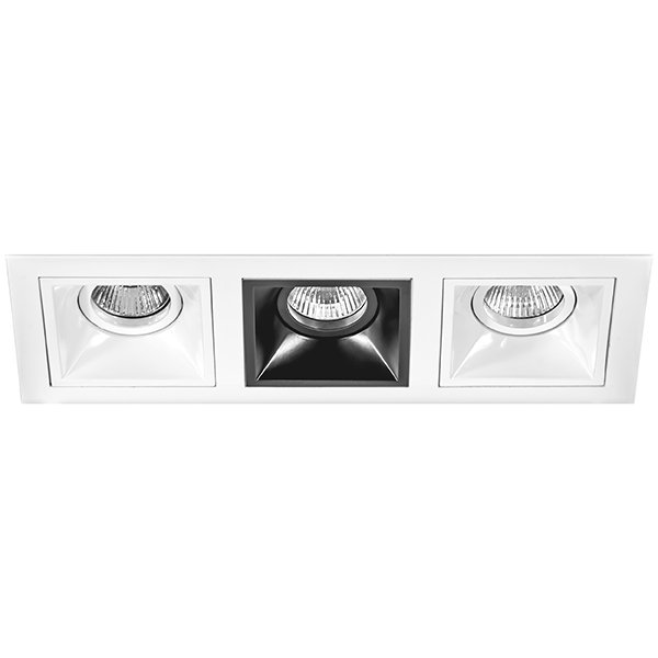 Комплект из светильников и рамки DOMINO, белый Lightstar D536060706