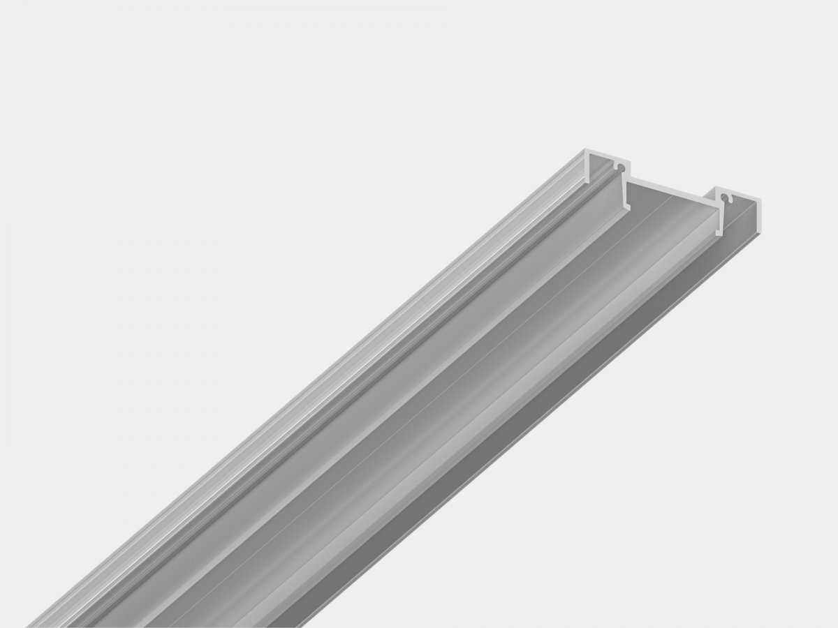 Профиль-держатель SWG для установки шины SLIM в натяжной потолок, 2,5 м, AD-SLIM-2,5M