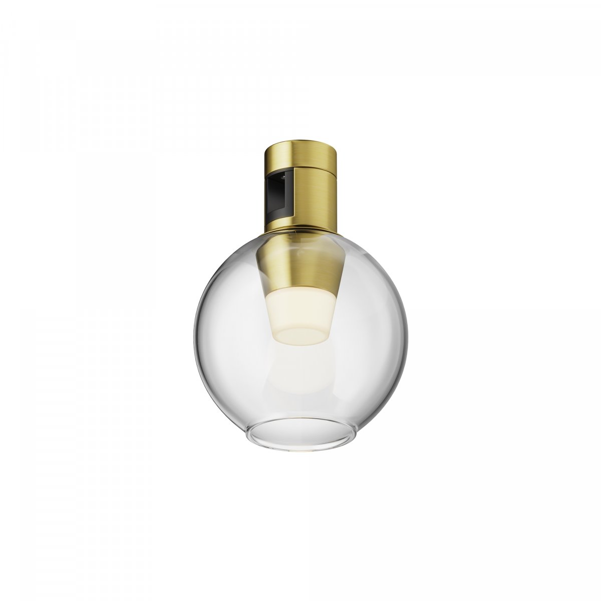 Трековый светильник Maytoni Technical Bubble TR148-1-3W3K-BS, латунь