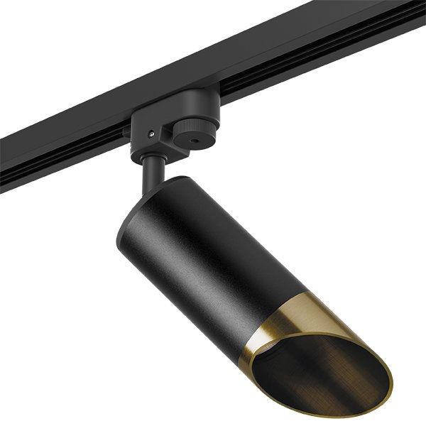 Комплект со светильником Rullo, черный Lightstar R1T437131