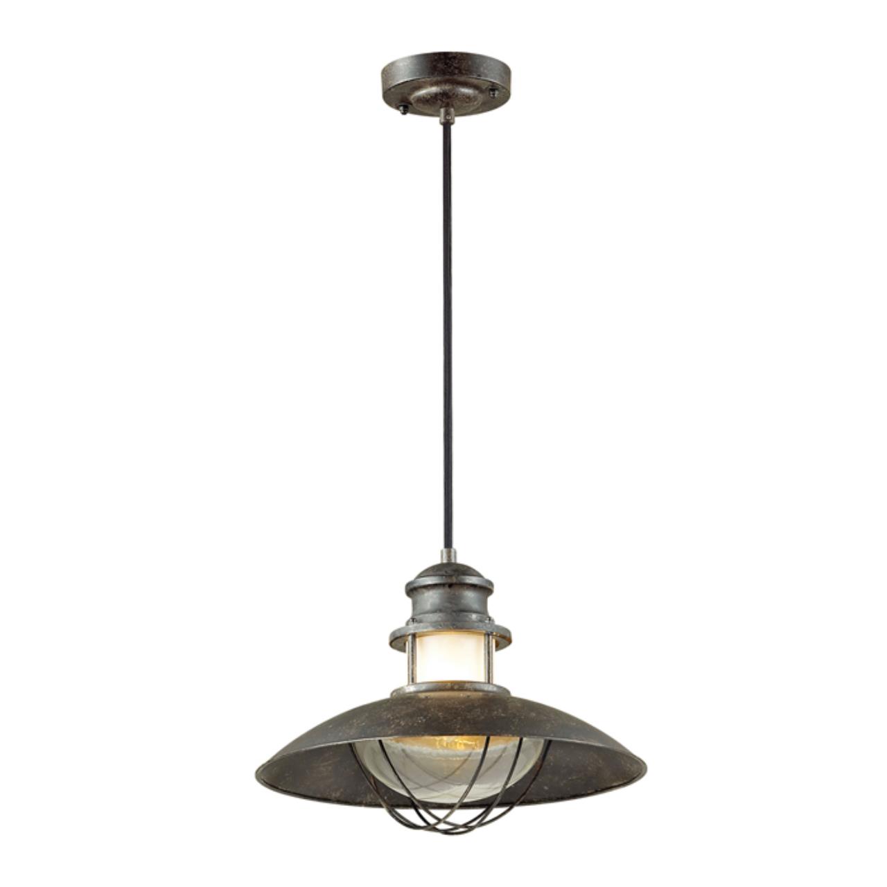 Коричневый/прозрачный Подвес IP23 E27 1*60W DANTE NATURE, арт. 4164/1