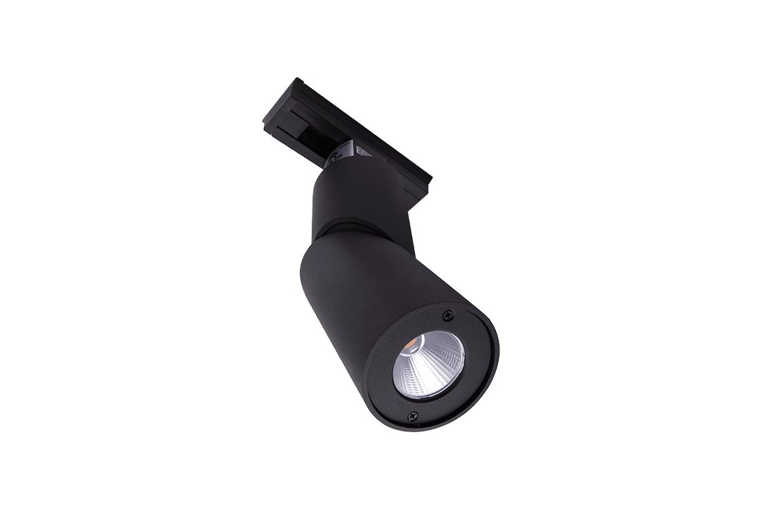 Трековый SWG LED светильник круглый черный 10 Вт 3000К LDT-RBL-10W-WW (LD-3025)