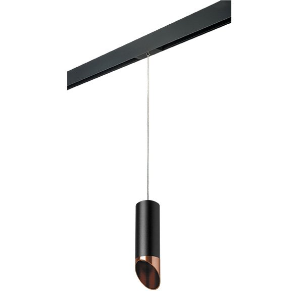 Комплект со светильником Rullo для трека PRO Rullo, черный Lightstar PRORP487130