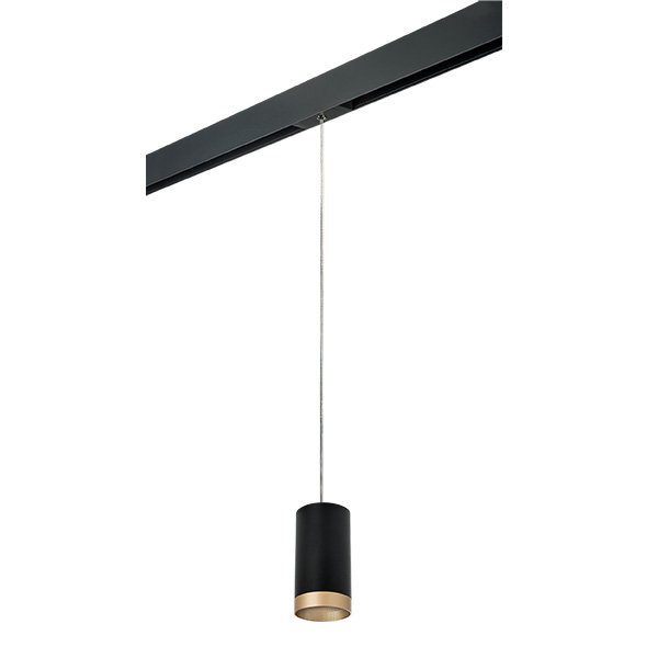 Комплект со светильником Rullo для трека PRO Rullo, черный Lightstar PRORP43740