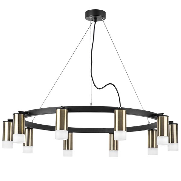 Люстра подвесная Rullo, черный Lightstar LR0203101