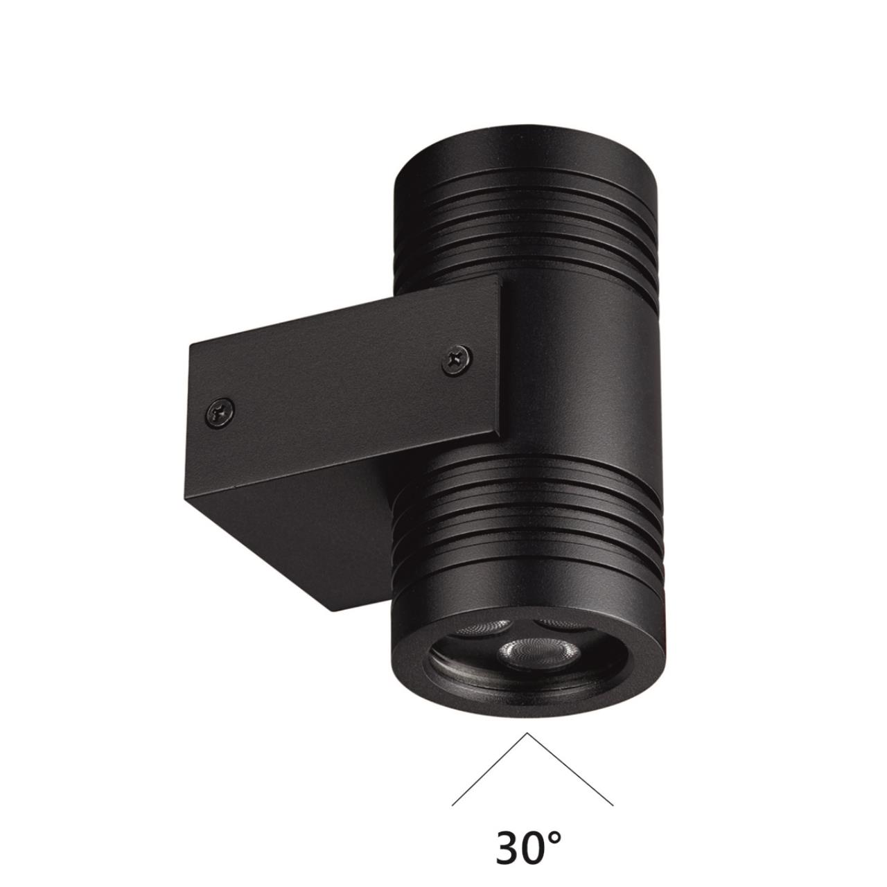 Черный/металл Фасадный светильник IP67 LED 12W 4000K AC85-265V STIMA NATURE, арт. 6648/12WL