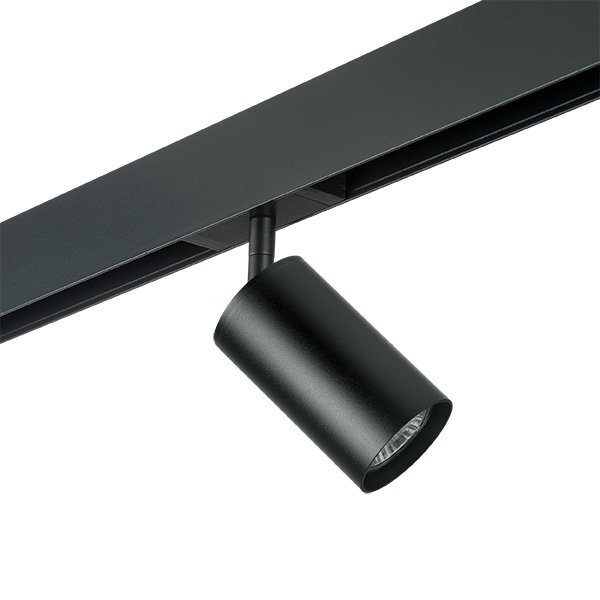 Комплект со светильником Rullo для трека PRO Rullo, черный Lightstar PRO437