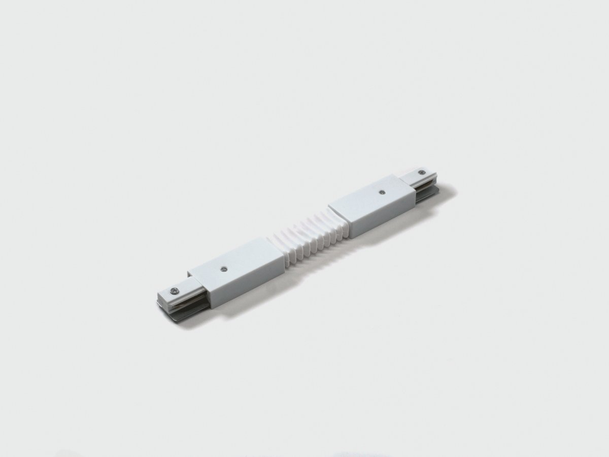 FLEX-коннектор для однофазного трека гибкий,цвет:белый, SWG CN2-WH-FLEX