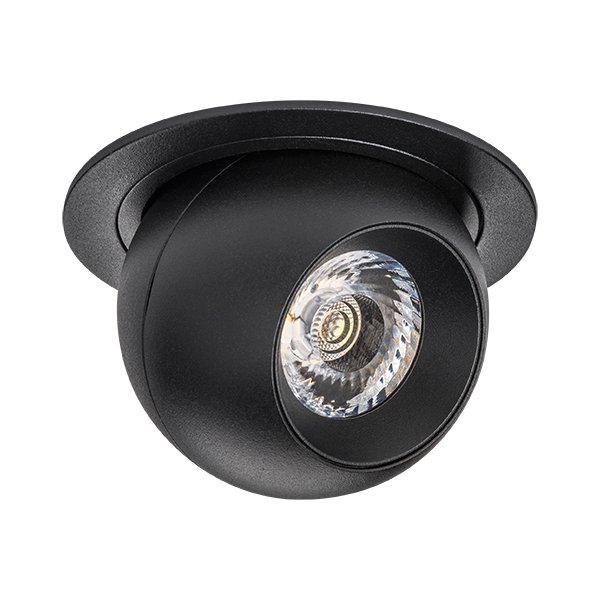 Комплект из светильника и рамки Intero BALL, черный Lightstar i61772