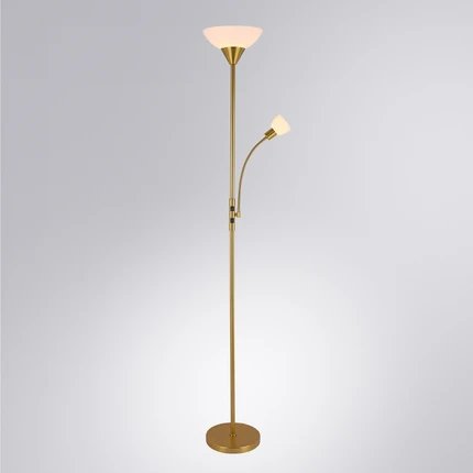 фото Торшер Arte Lamp DUETTO A4085PN-2PB