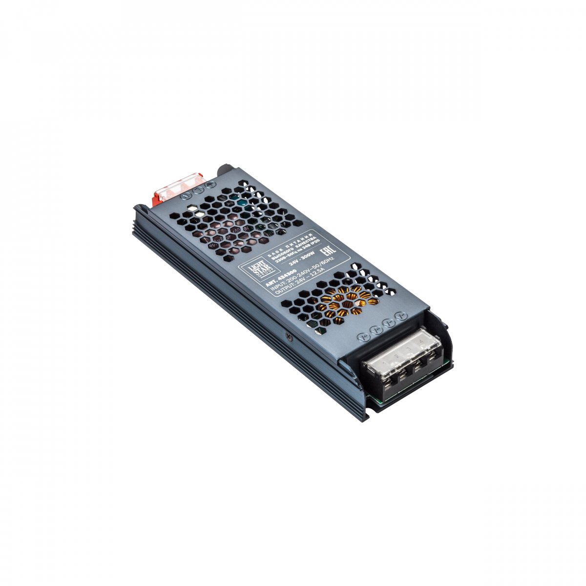 Блок питания 24V с DIP+плавный пуск 300W Lightstar 424300