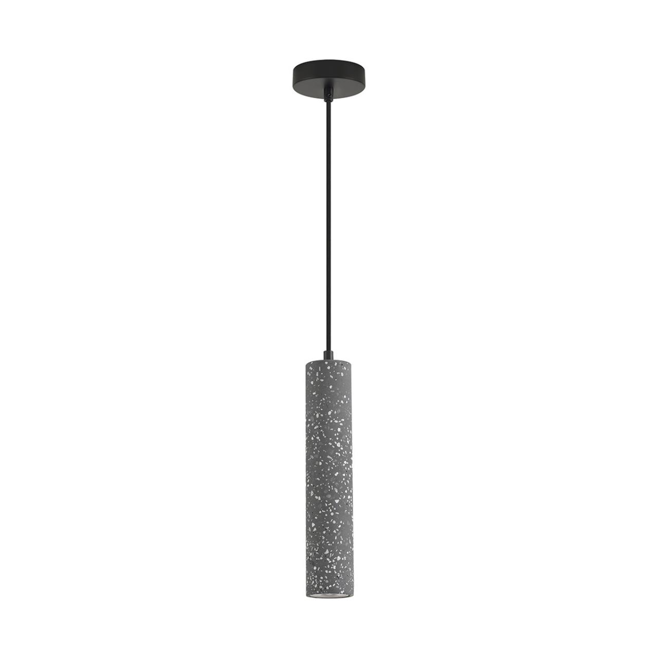 Черный, металл/цемент Подвес GU10 LED 5W 220V SHAMAREL SUSPENTIONI, арт. 8354/1A