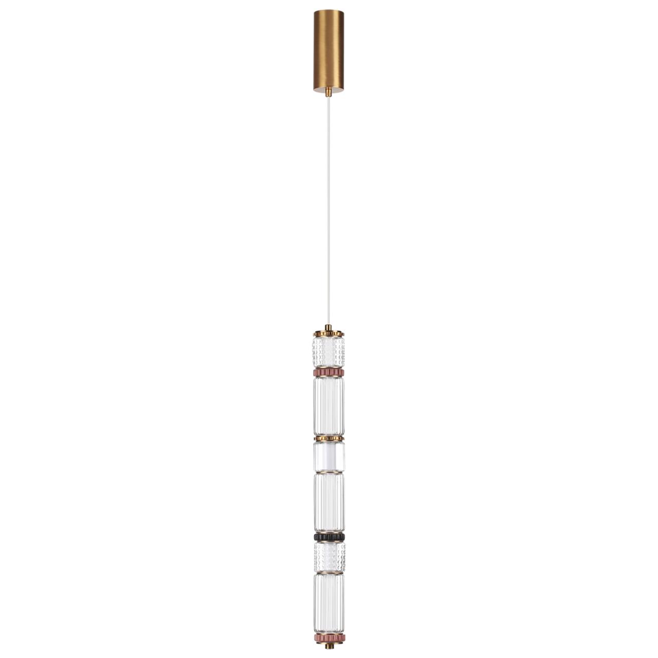 Сатин.латунь/терракот/черный Подвес LED 22W 4000K COLLIER L-VISION, арт. 5455/18L